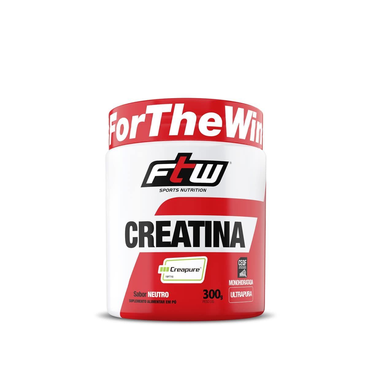 Creatina Creapure - 300g - FTW*** Data Venc. 30/10/2024