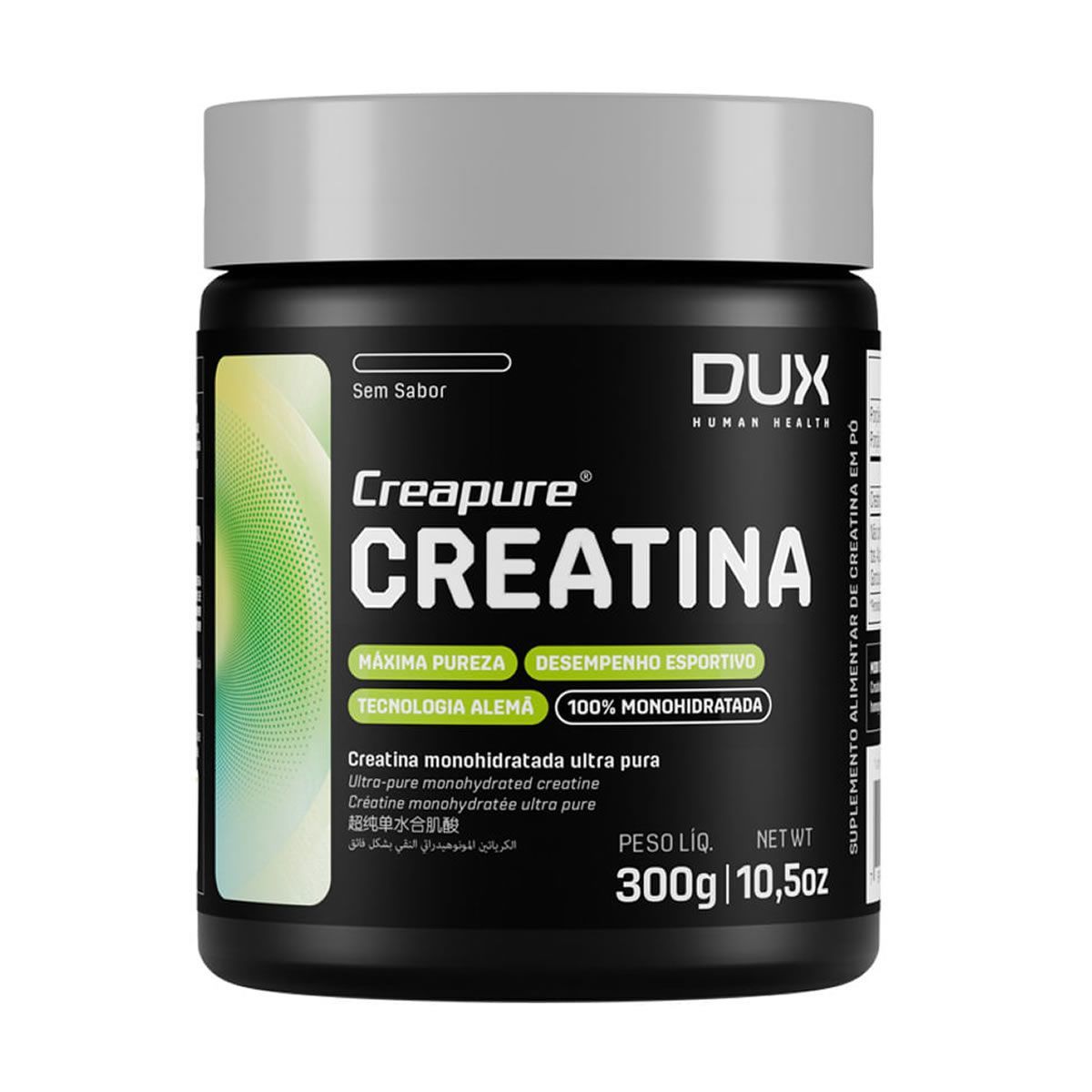 Creatina  Creapure  - 300g Sabor Natural - Dux Nutrition