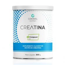 Creatina Creapure - 300g Sem Sabor - Central Nutrition