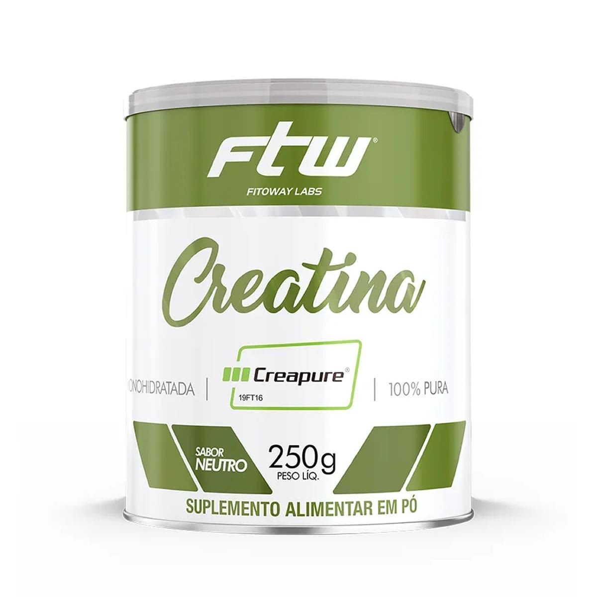 Creatina Creapure Clinical - 250g Neutro - FTW