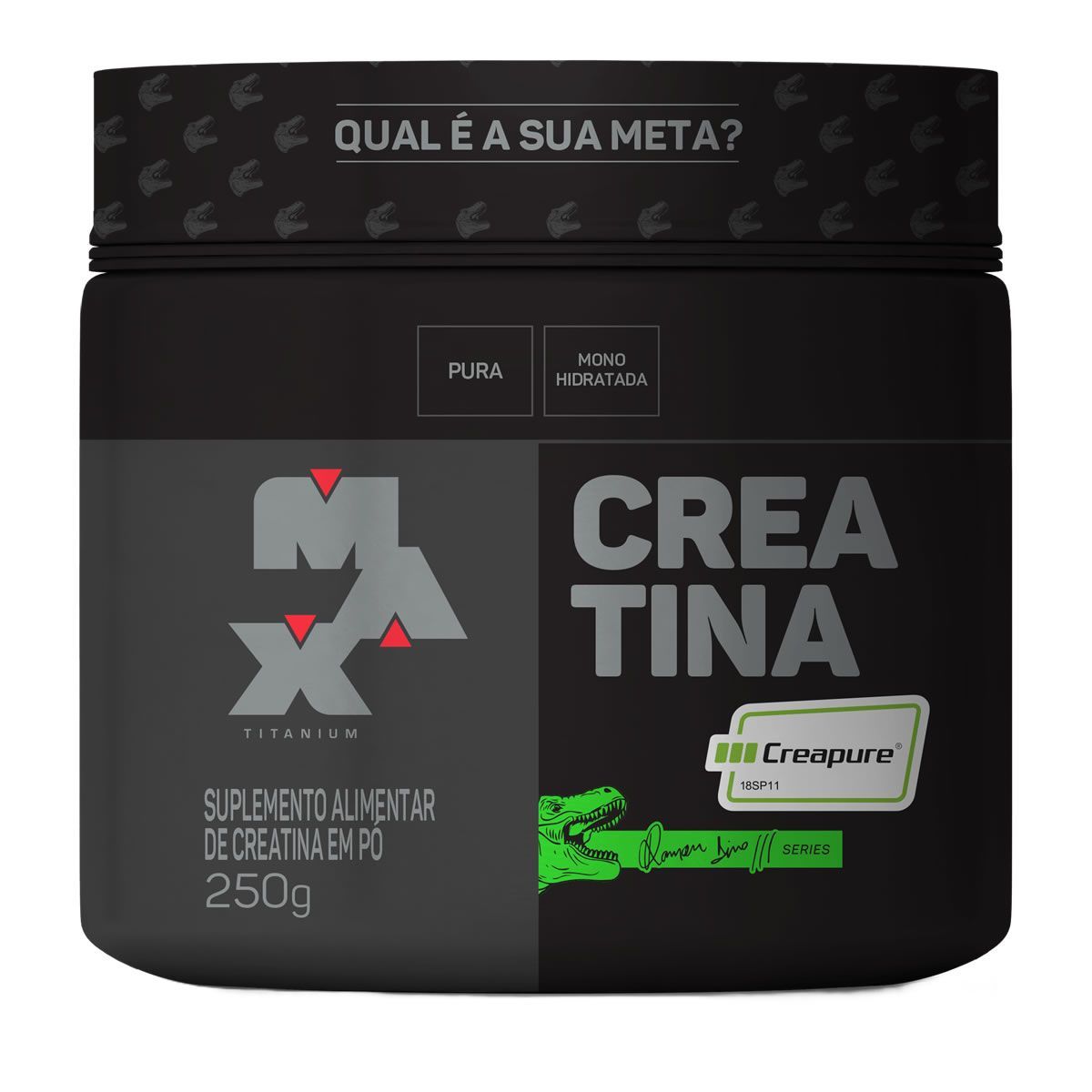Creatina Creapure Dino Ramon -250g Sem Sabor - Max Titanium