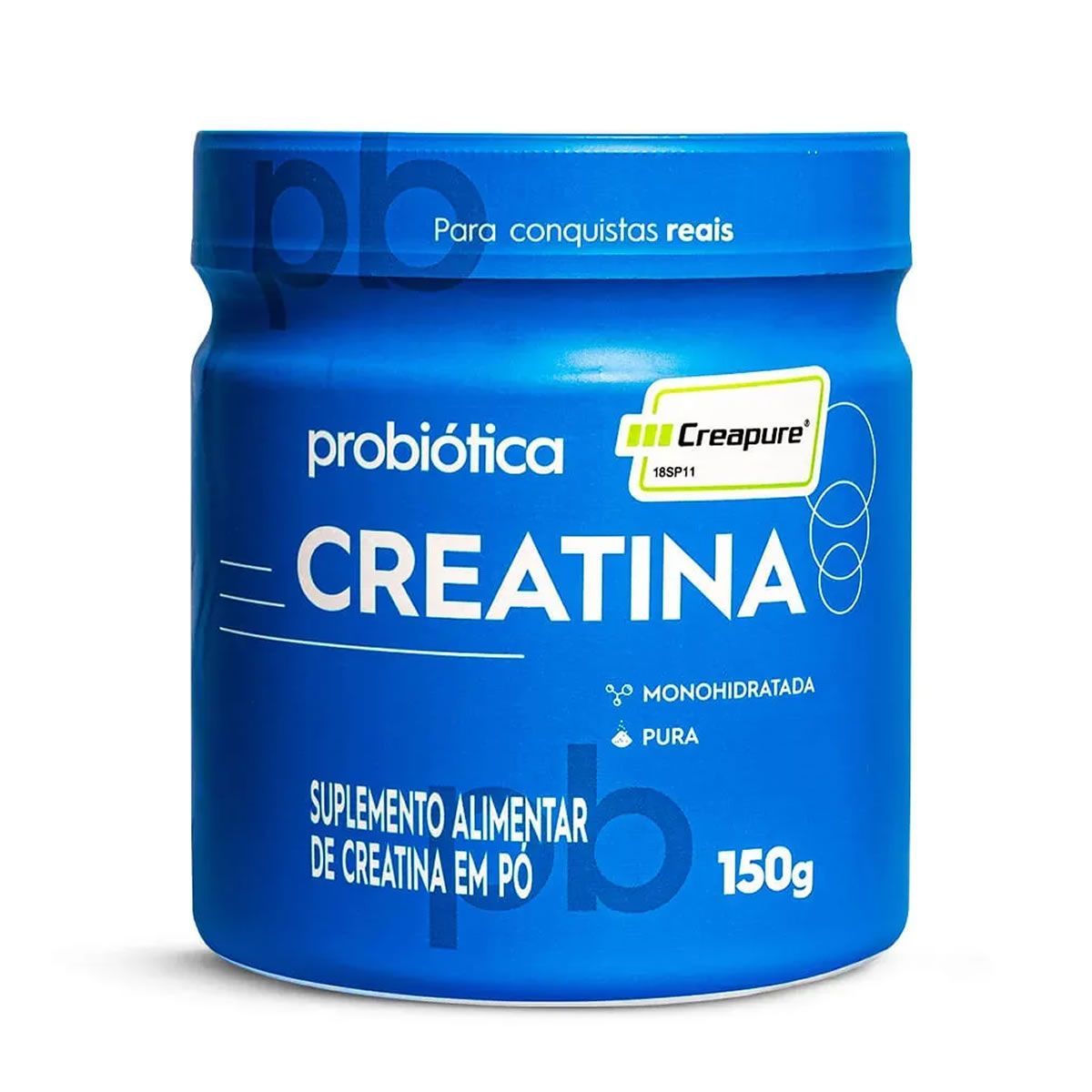 Creatina Creapure Monohidratada Pura - 150g - Probi�tica