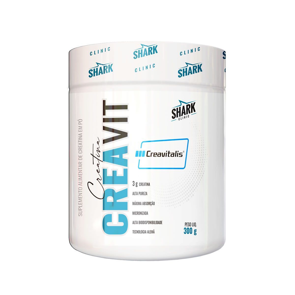 Creatina Creavit - 300g Neutro - Shark Pro