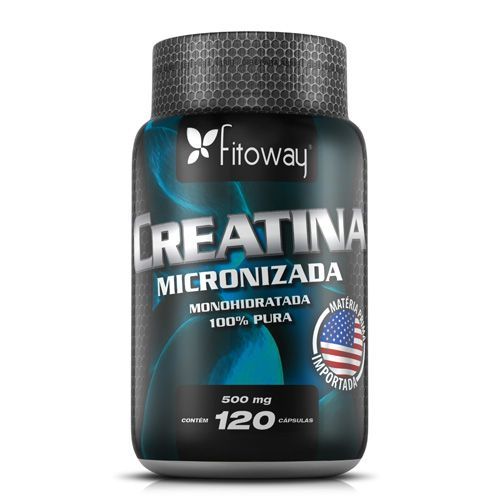 Creatina Ftw 500Mg - 120 C�psulas - Fitoway