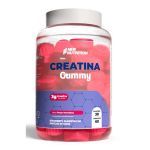 Creatina Gummy - 60 Gomas Freutas Vermelhas -  Newnutrition