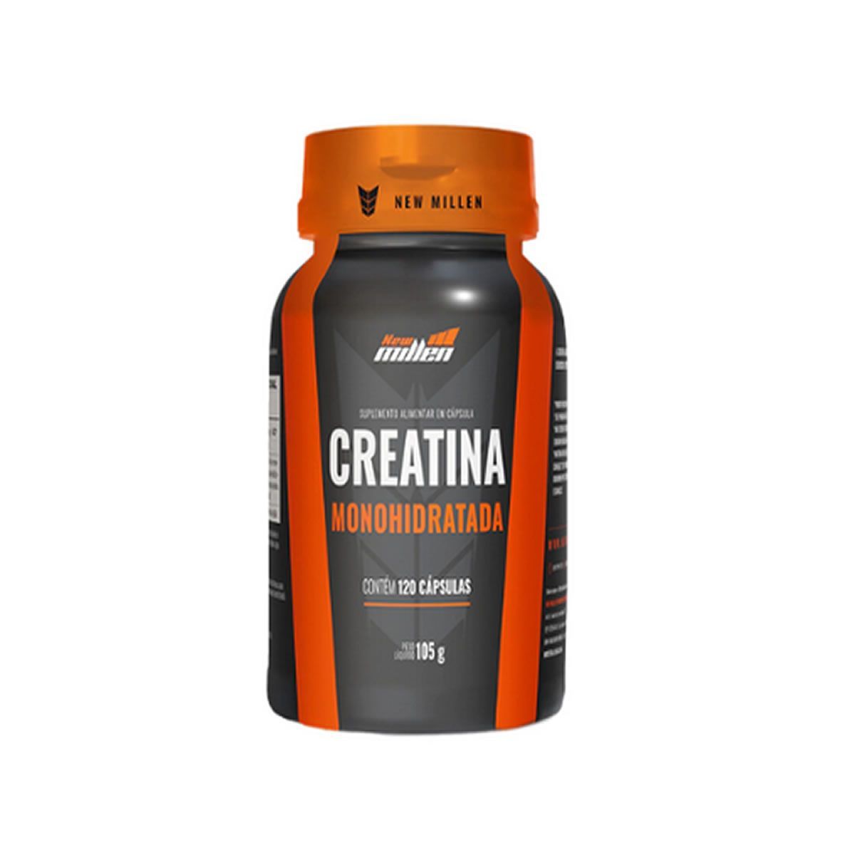 Creatina Monohidratada - 120 C�psulas - New Millen