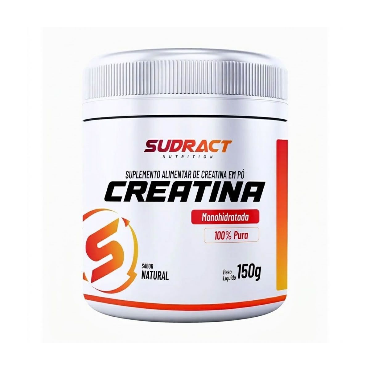 Creatina Monohidratada - 150g Natural - Sudract Nutrition*** Data Venc. 18/09/2026