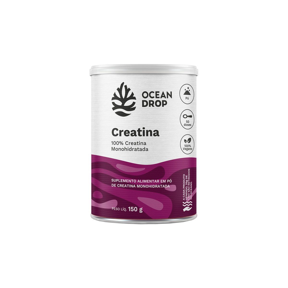 Creatina Monohidratada - 150g - Ocean Drop