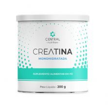Creatina Monohidratada - 200g Sem Sabor - Central Nutrition