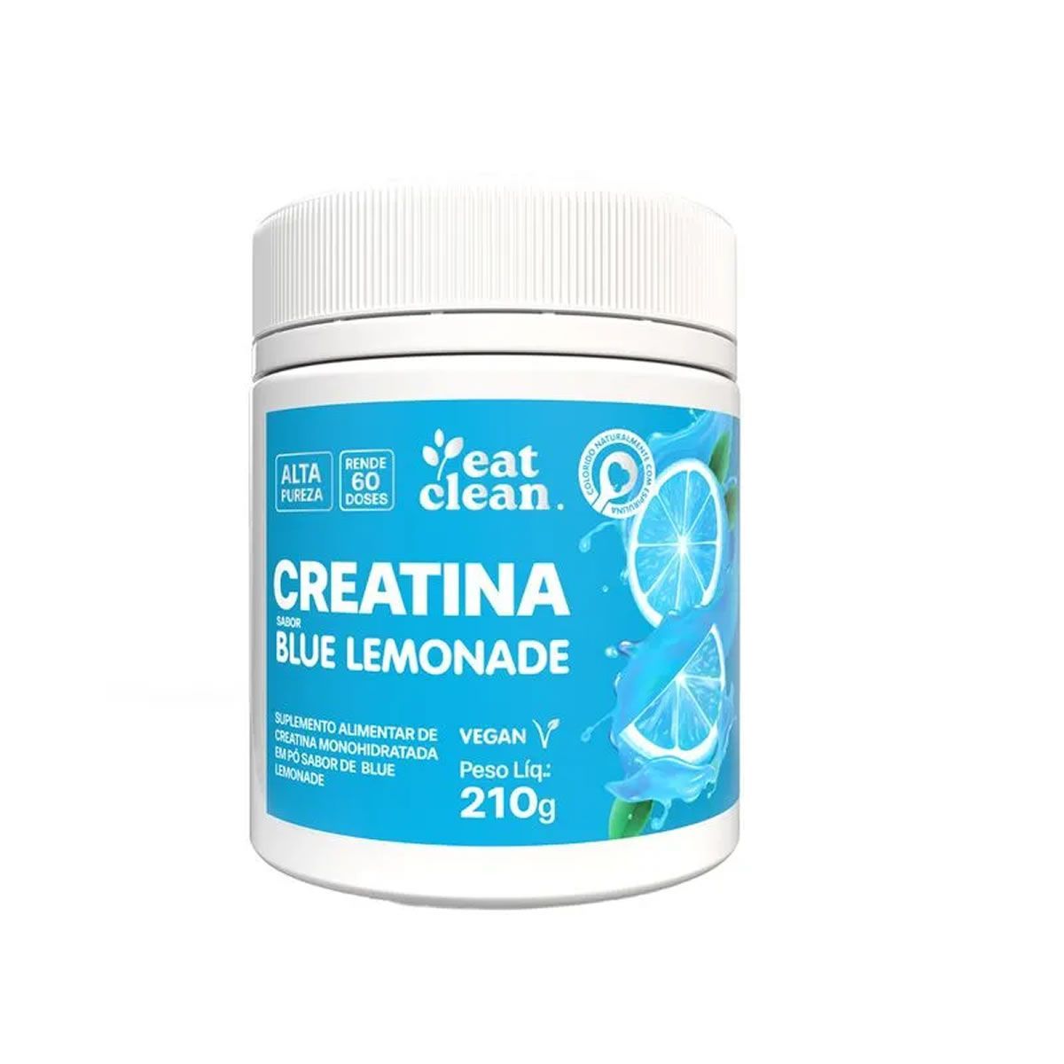 Creatina Monohidratada - 210g Blue Lemonade - Eat Clean