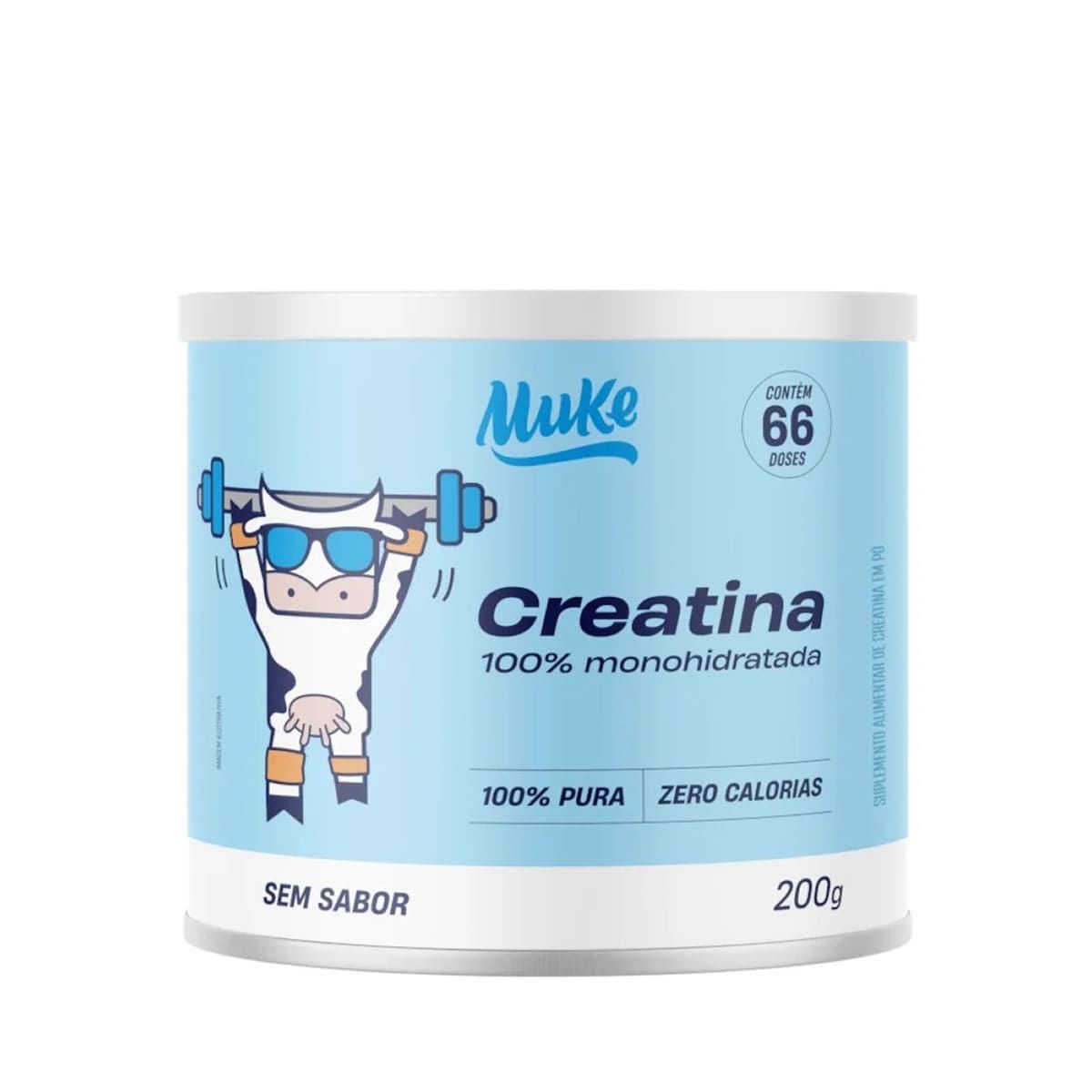 Creatina 100% Monohidratada - 200g Sem Sabor - Mais Mu