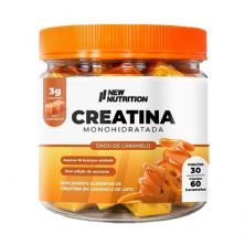 Creatina Monohidratada  - 60 Dados de 6,5g Caramelo - NewNutrition