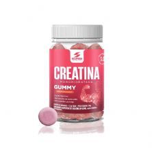 Creatina Monohidratada Gummy - 60 Gomas 3,5g Morango - Desinch�