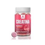 Kit 2X Creatina Monohidratada Gummy - 60 Gomas 3,5g Morango - Desinch�