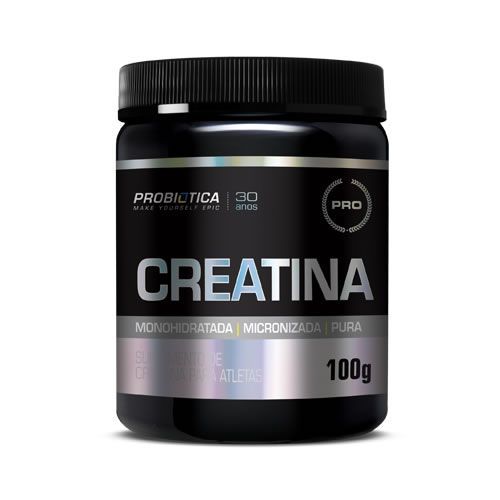 Creatina Monohidratada Pura - 100g - Probi�tica*** Data Venc. 30/11/2019