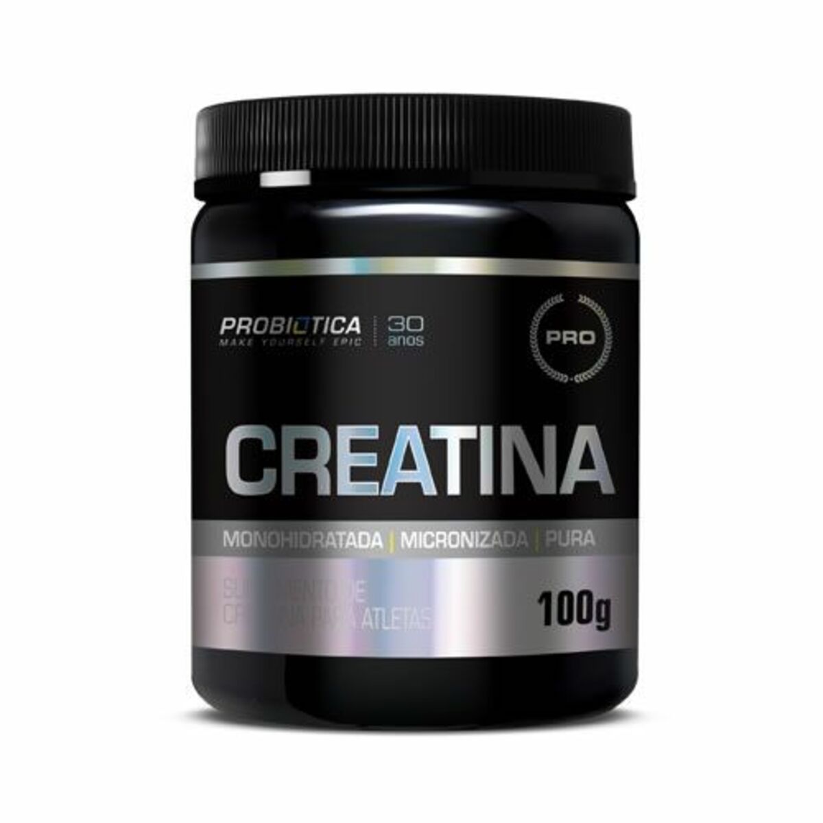Creatina Monohidratada Pura - 100g - Probi�tica*** LACRE INTERNO ROMPIDO *** Data Venc. 11/04/21