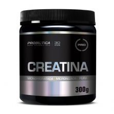 Creatina Monohidratada Pura - 300g - Probi�tica Lacre Rompido*** Data Venc. 30/11/2020
