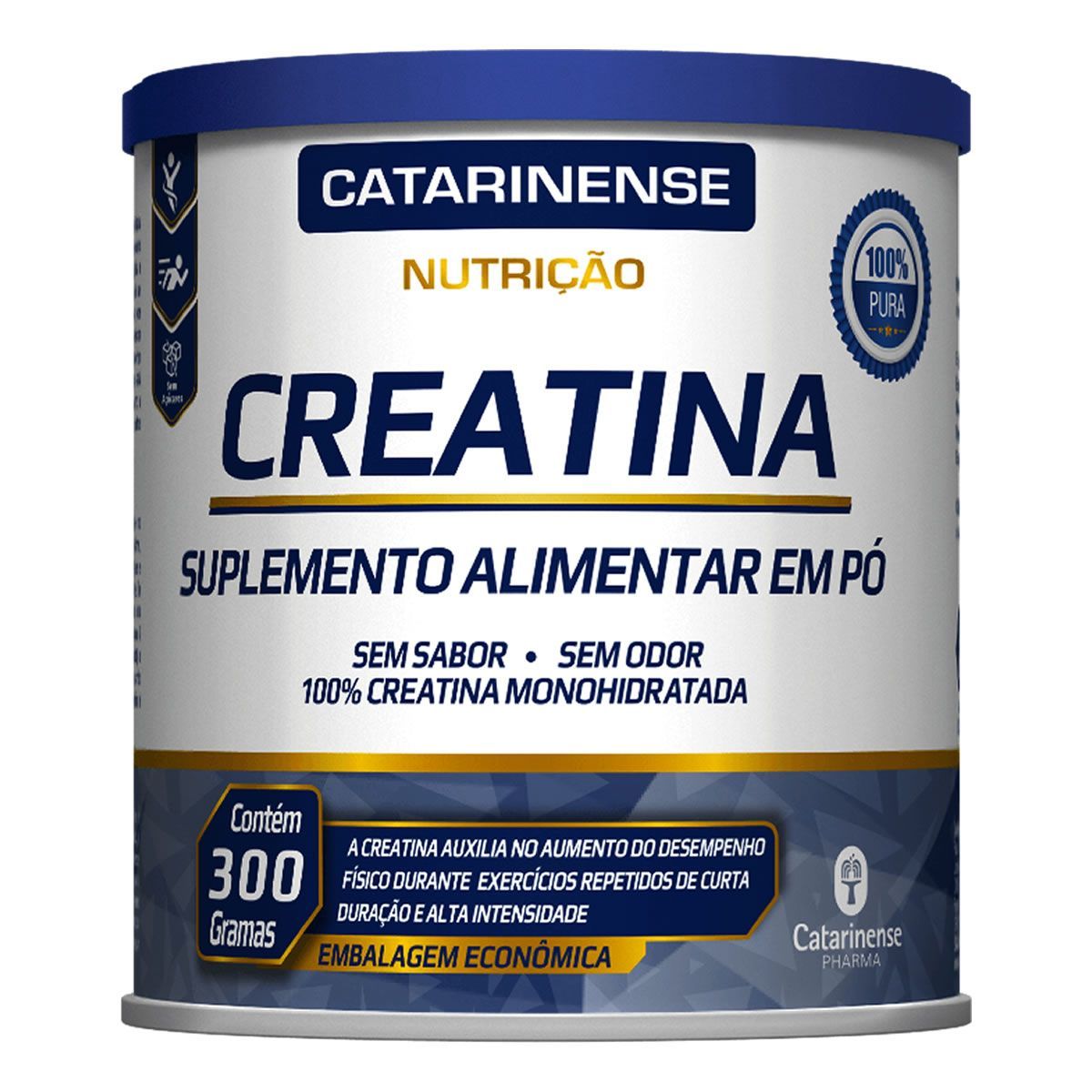 Creatina Nutri��o - 300g Neutro - Catarinense