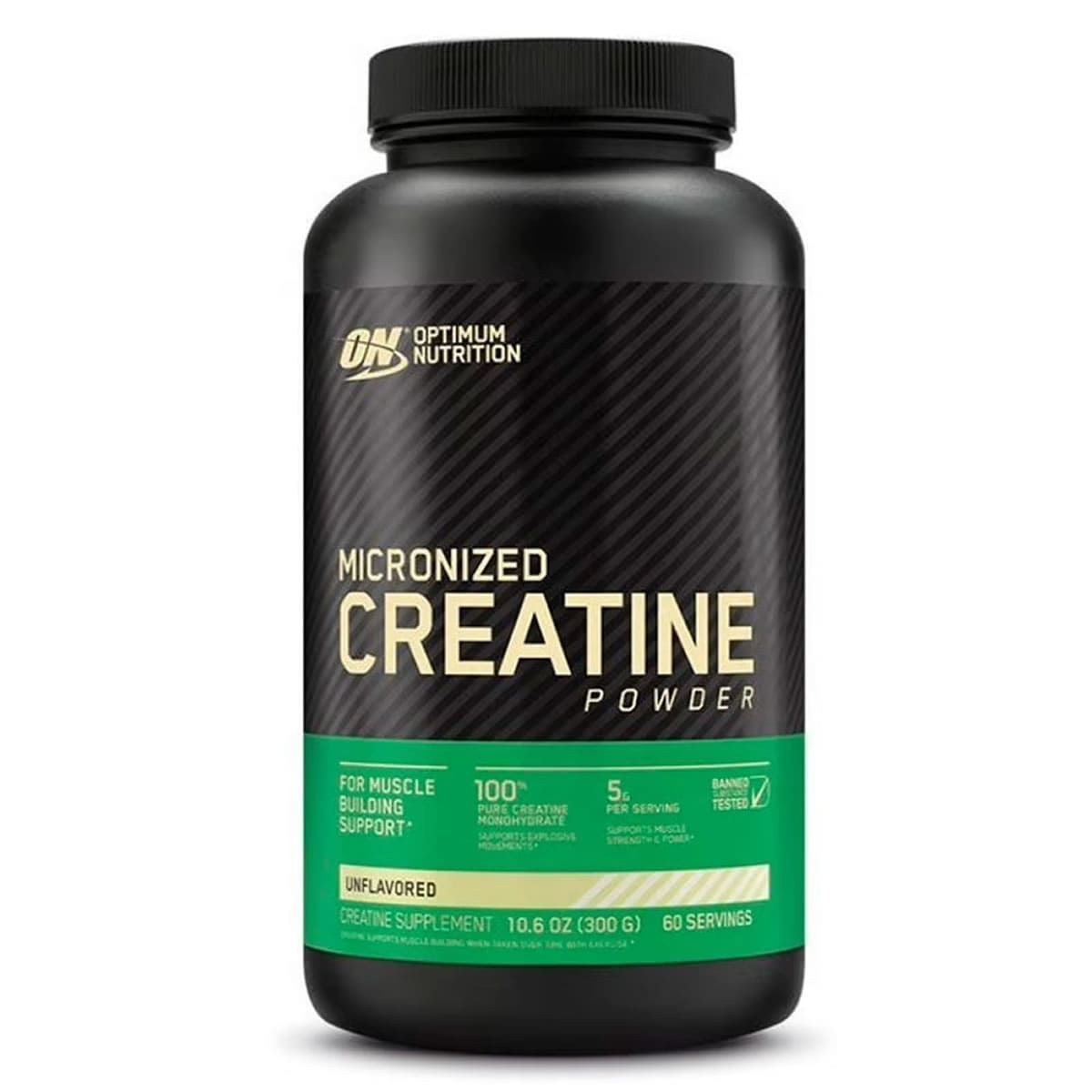 Creatina Powder  - 300g Sem Sabor - Optimum Nutrition