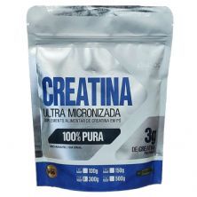 Creatina Ultra Micronizada 100% Pura - Refil 300g Natural - IDN Labz