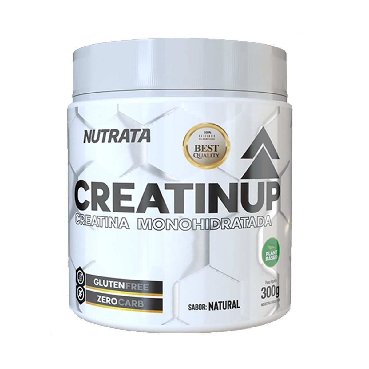 Creatina Up Monohidratada Vegano - 300g Natural - Nutrata*** Data Venc. 30/04/25