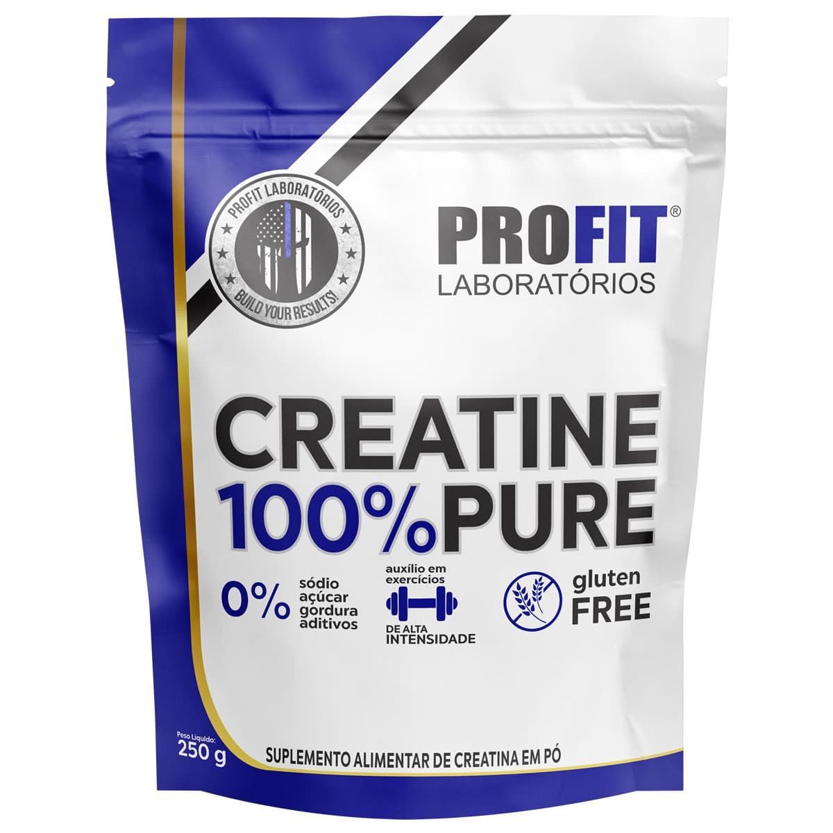 Creatine 100% Pure - 250g Refil - Profit