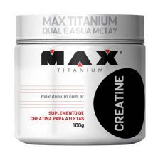 Creatine - 100g - Max Titanium*** Data Venc. 25/11/2020