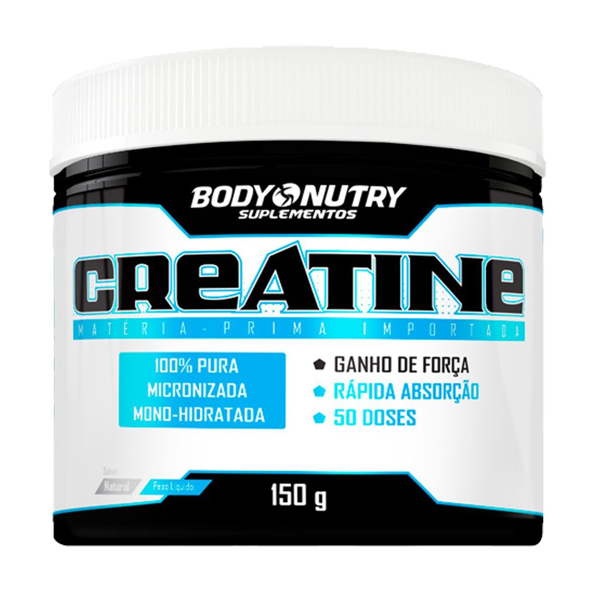 Creatine - 150g Sem Sabor - Body Nutry