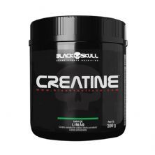 Creatine Monohidratada - 300g Sabor Lim�o - Black Skull