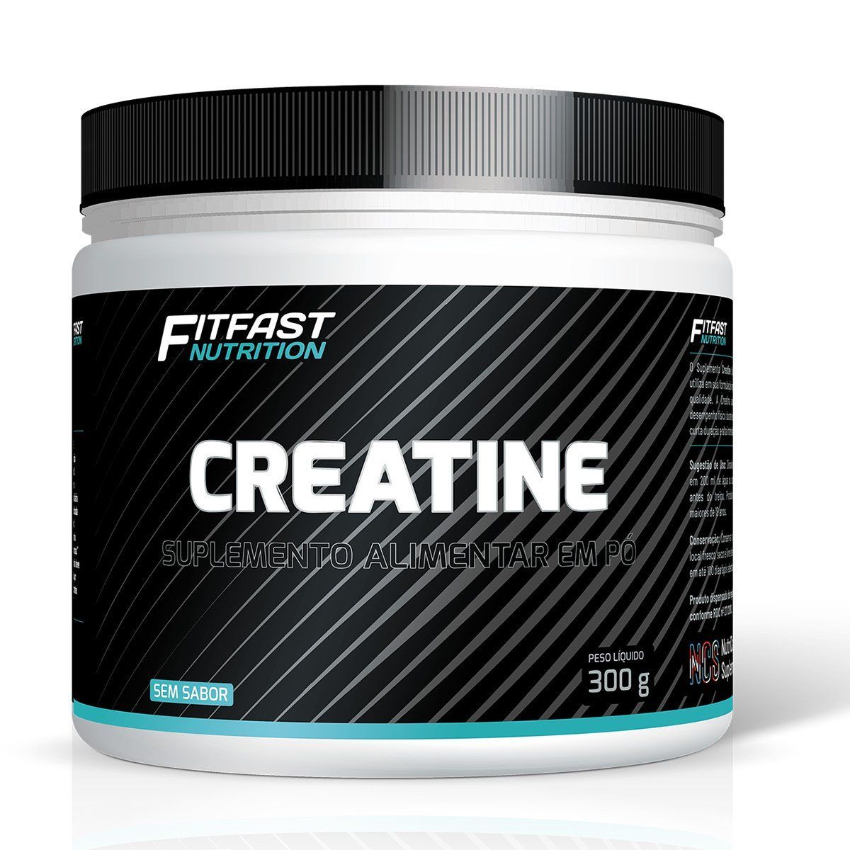 Creatine - 300g Sem Sabor - Fitfast Nutrition