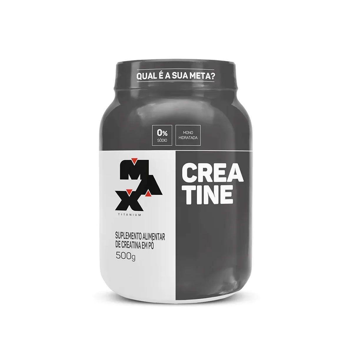Creatine - 500g Natural - Max Titanium