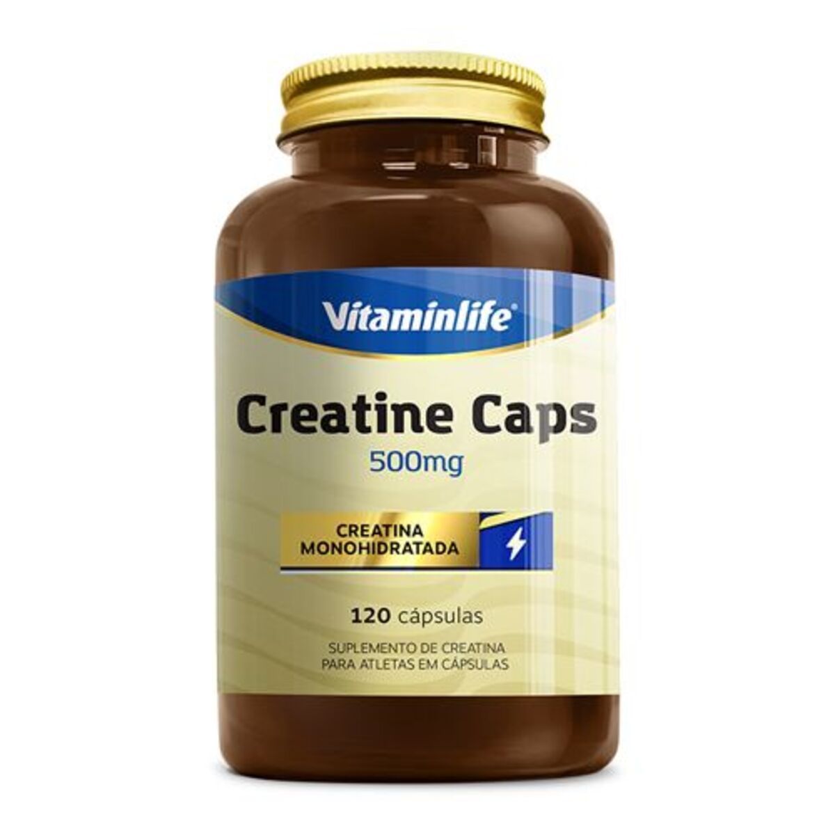 Creatine Caps 500mg - 120 C�psulas - Vitaminlife