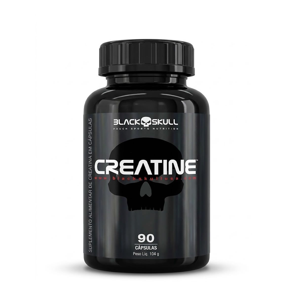 Creatine - 90 C�psulas - Black Skull