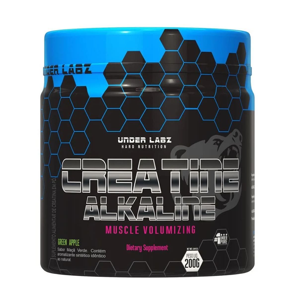 Creatine Alkaline - 200g Green Apple - Under Labz