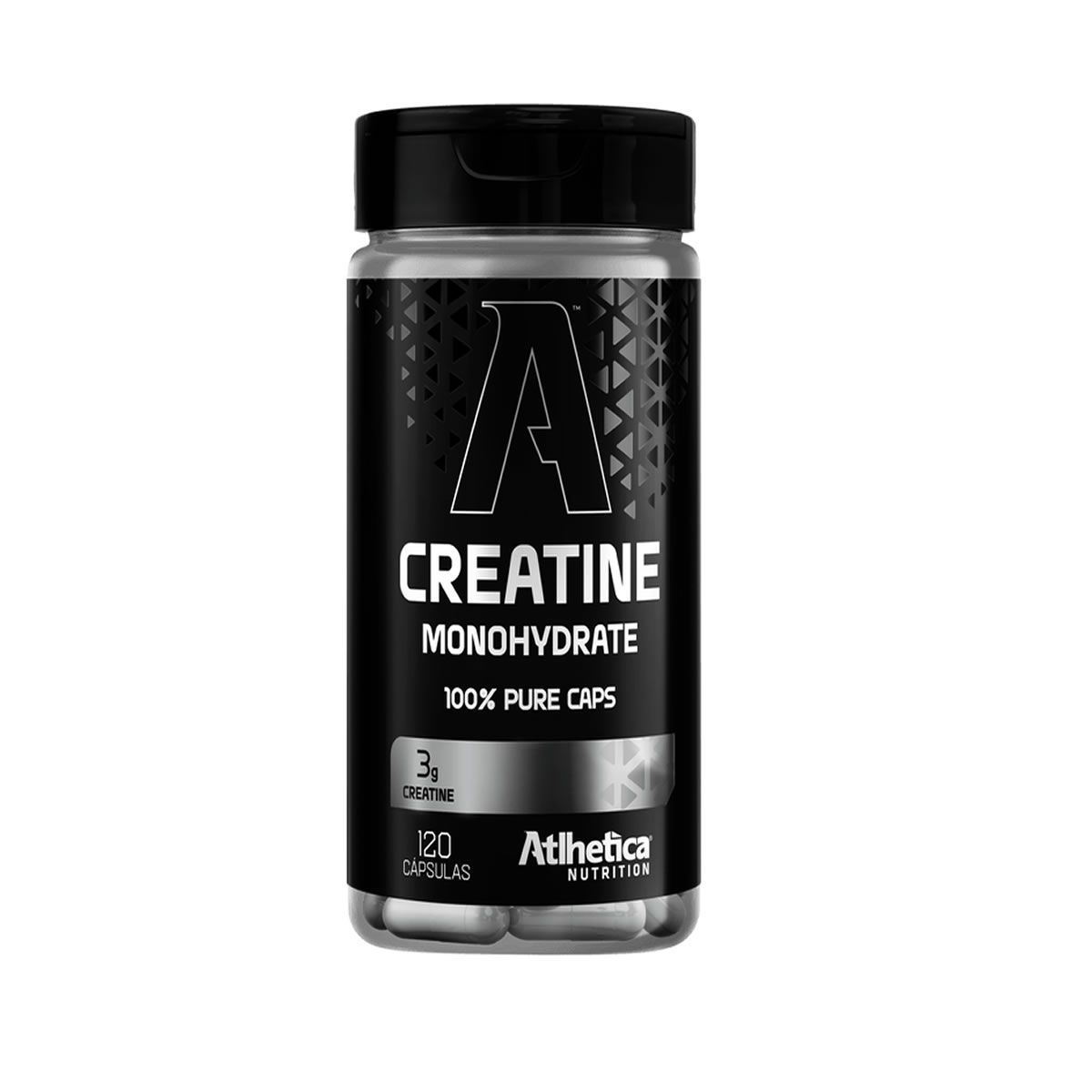 Creatine  Caps - 120 C�psulas - Atlhetica Nutrition