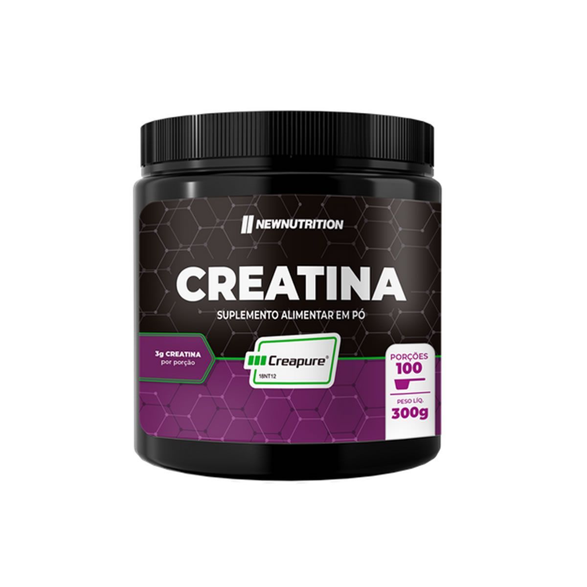 Creatine Creapure  - 300g Sem Sabor - NewNutrition