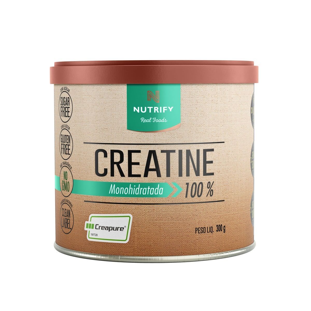 Creatine Creapure - 300g Sem Sabor - Nutrify