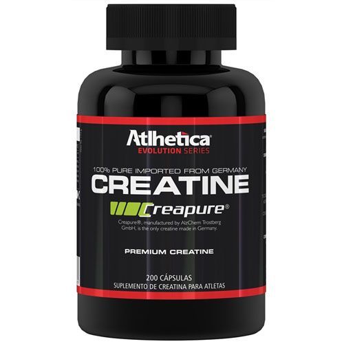Creatine Creapure Caps Evolution Series - 200 c�psulas Creatina - Atlhetica