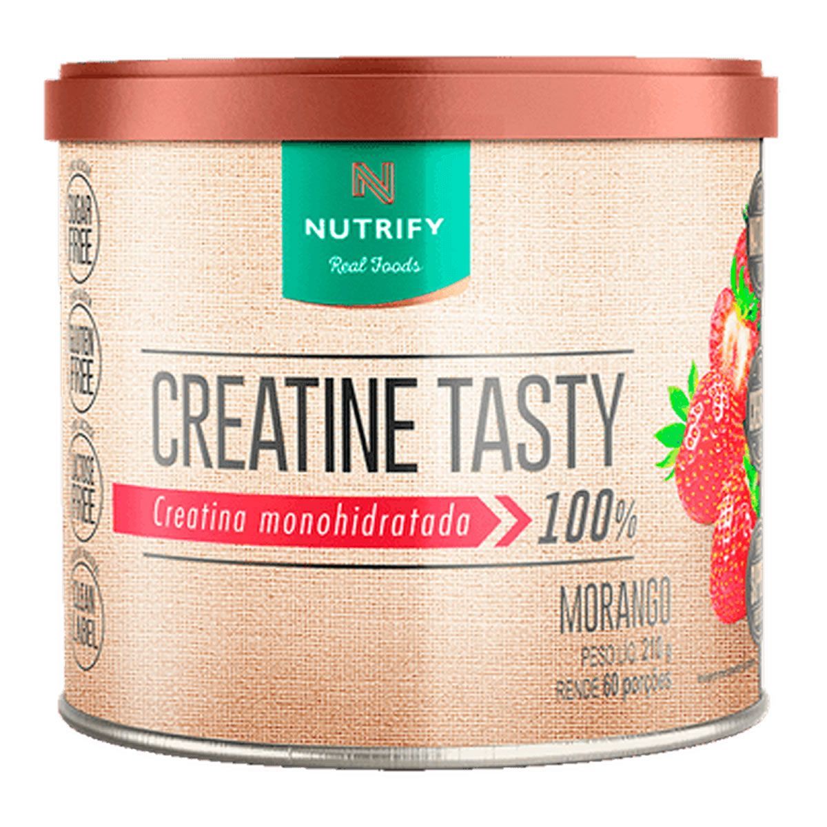 Creatine Tasty - Morango 210g - Nutrify*** Data Venc. 30/01/2026