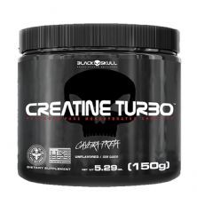 Creatine Turbo - 150g Sem Sabor - Black Skull