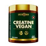 Creatine Vegan Green Man - 300g Sem Sabor - Black Skull*** Data Venc. 30/07/2025