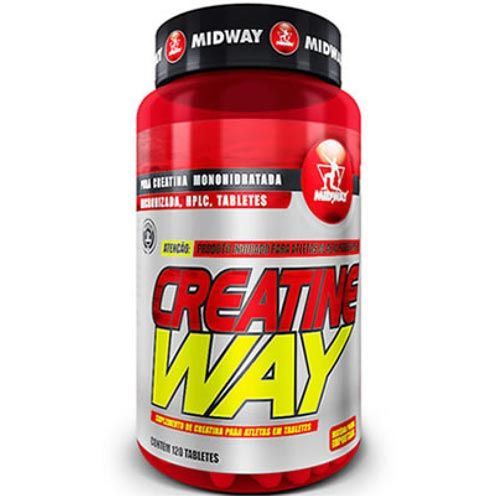 Creatine Way - Creatina 100 Tabletes - Midway (vencimento 31/01/2016)