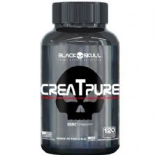 Creatpure - 120 C�psulas - Black Skull
