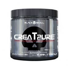 Creatpure - 150g Sem Sabor - Black Skull*** Data Venc. 30/06/2024