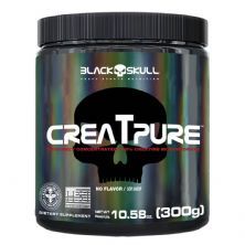 CreaTpure - 300g Sem Sabor - BlackSkull*** Data Venc. 30/05/2024