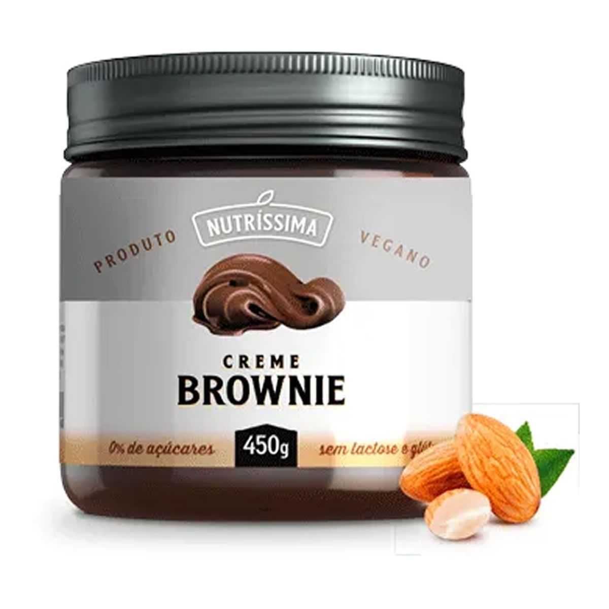 Creme Brownie - 450g - Nutr�ssima*** Data Venc. 08/09/2022