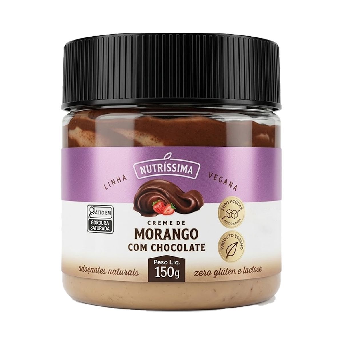 Creme Morango com Chocolate - 150g - Nutr�ssima