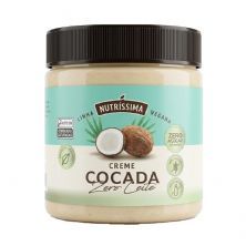Creme Cocada Zero Leite - 450g Coco - Nutr�ssima