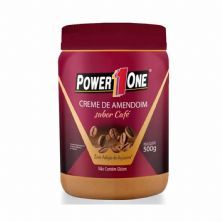 Creme de Amendoim - 500g Caf� - Power One
