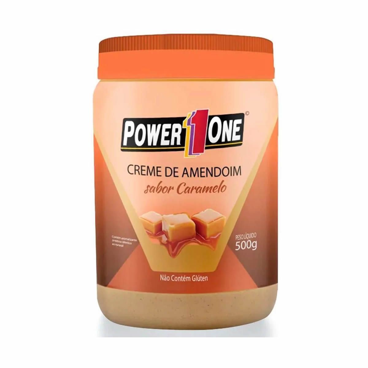 Creme de Amendoim - 500g Caramelo - Power One*** Data Venc. 12/11/2023